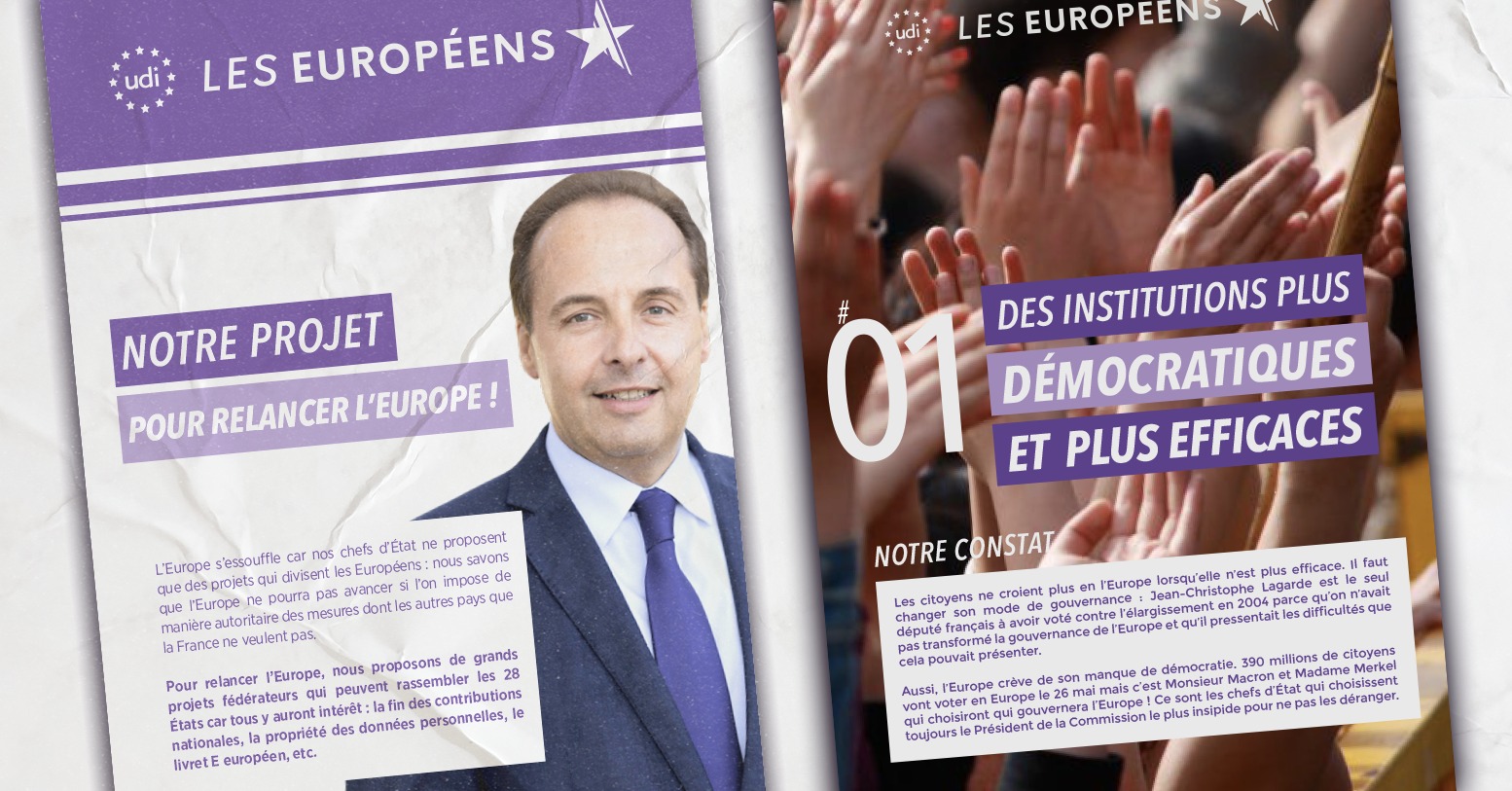 Le programme complet de l'UDI pour les élections européennes 2019.