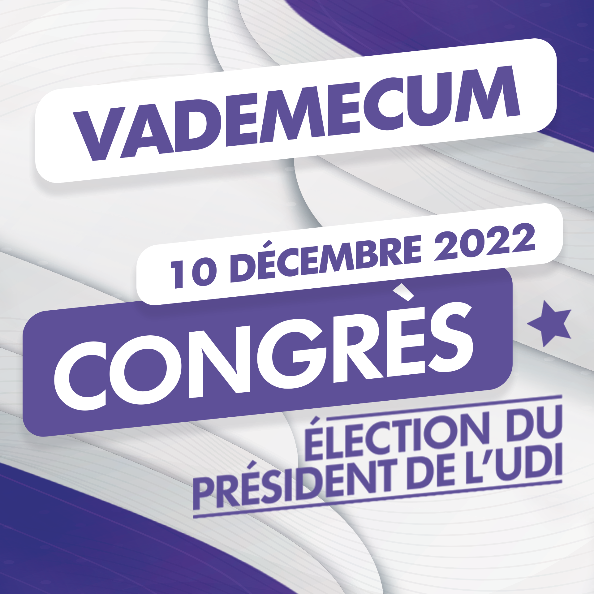Congrès du 10 décembre : Vademecum