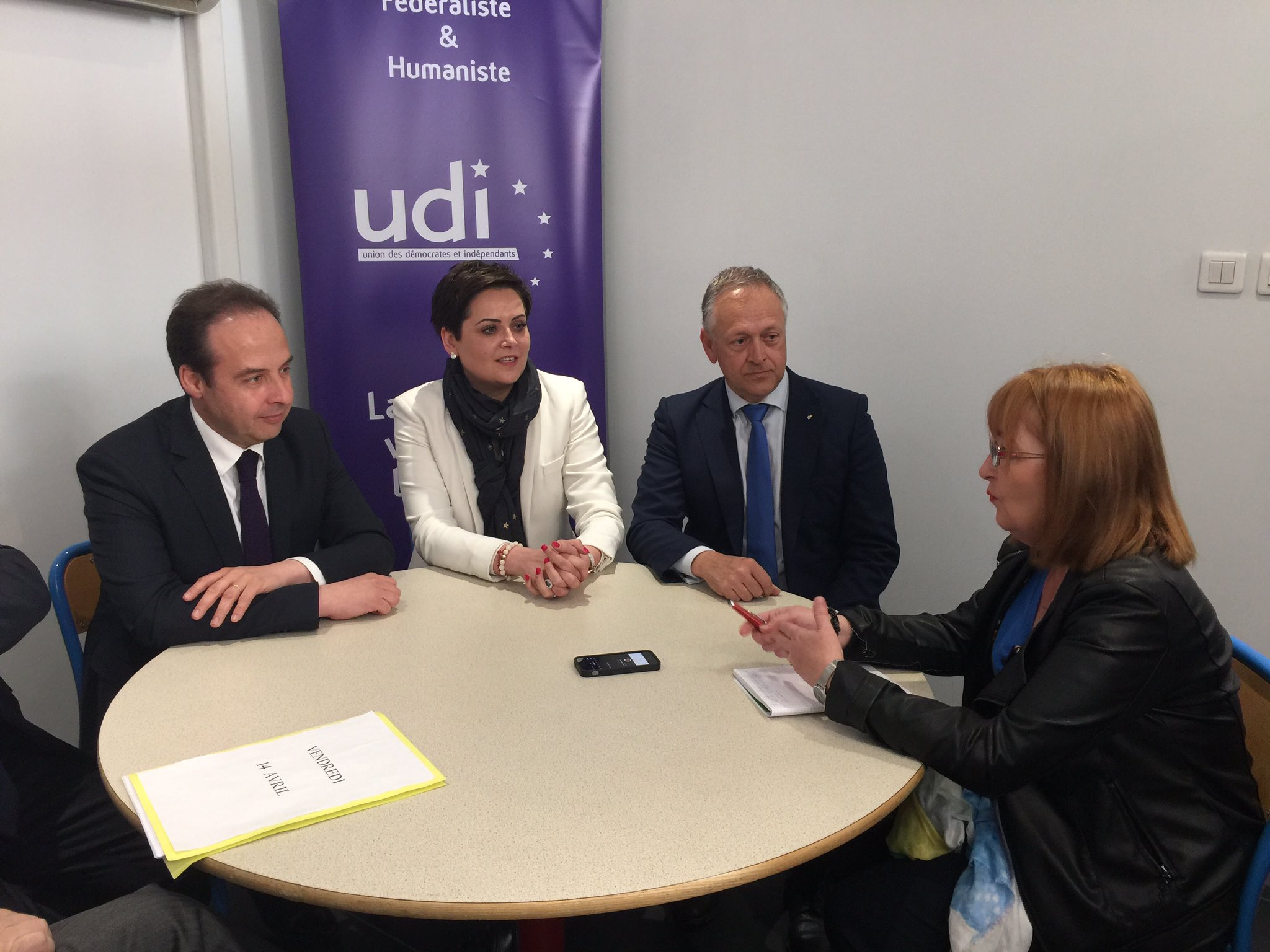 Déplacement de Jean-Christophe Lagarde en Savoie et dans les Hautes-Alpes