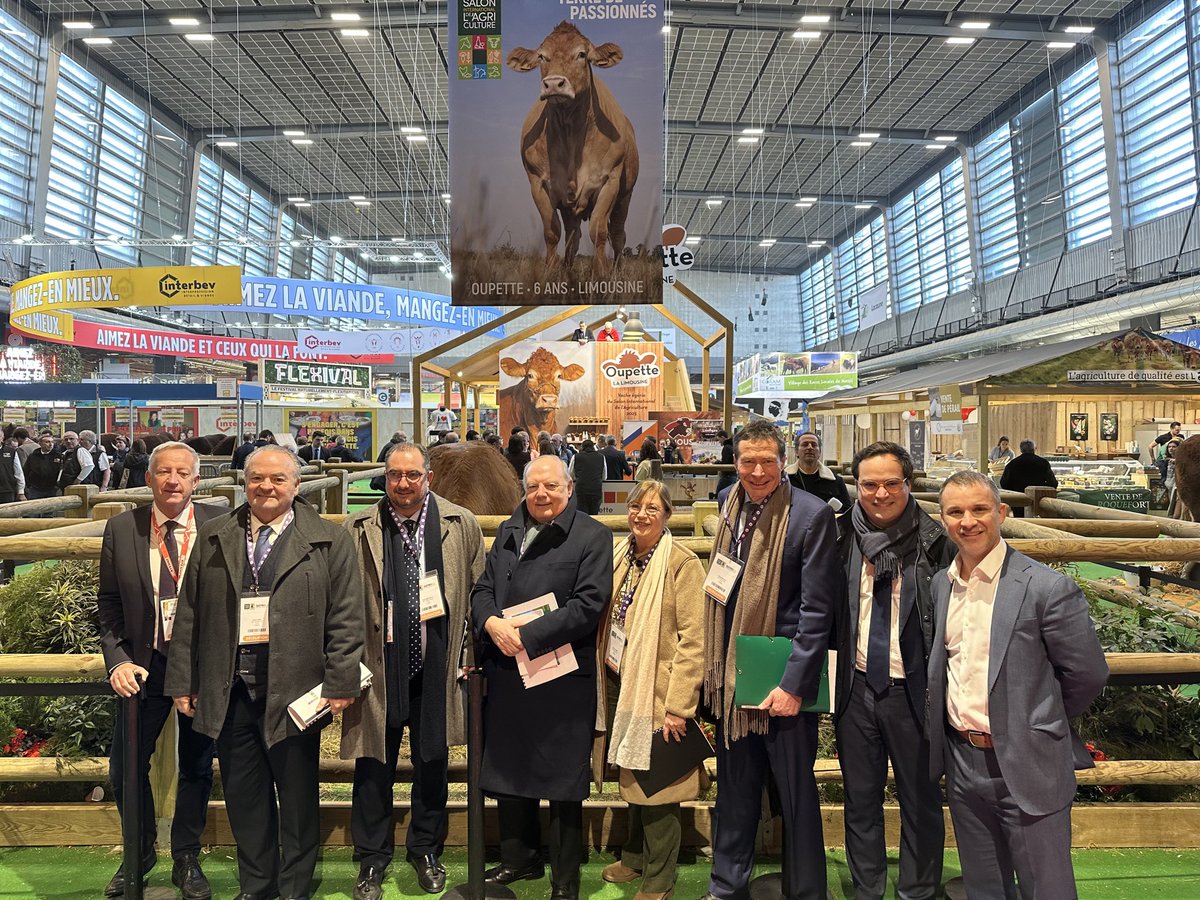 Visite de la délégation UDI au Salon International de l'Agriculture 2025