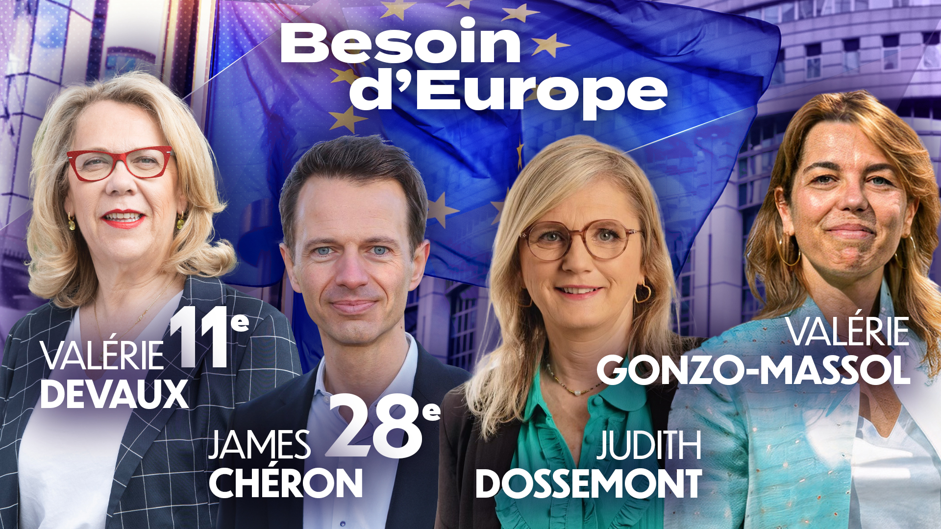 L'UDI engagée dans la liste "Besoin d'Europe"