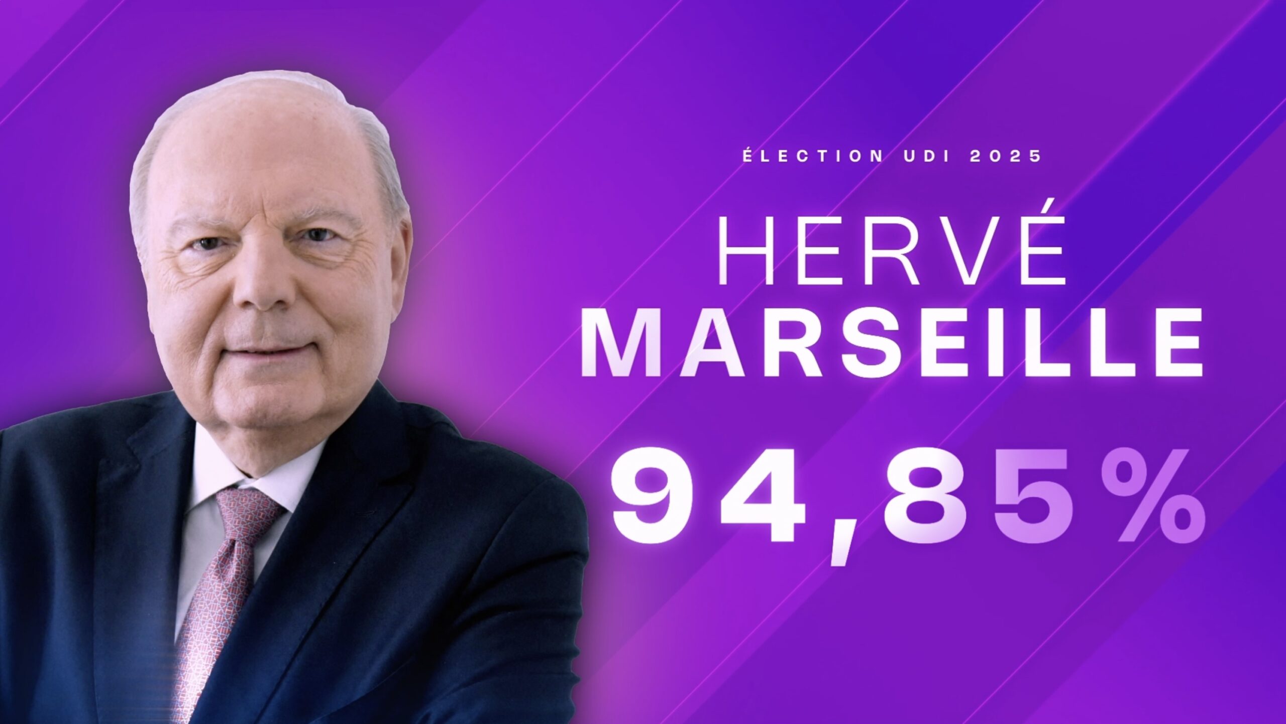 Congrès de l’UDI : Hervé Marseille réélu Président