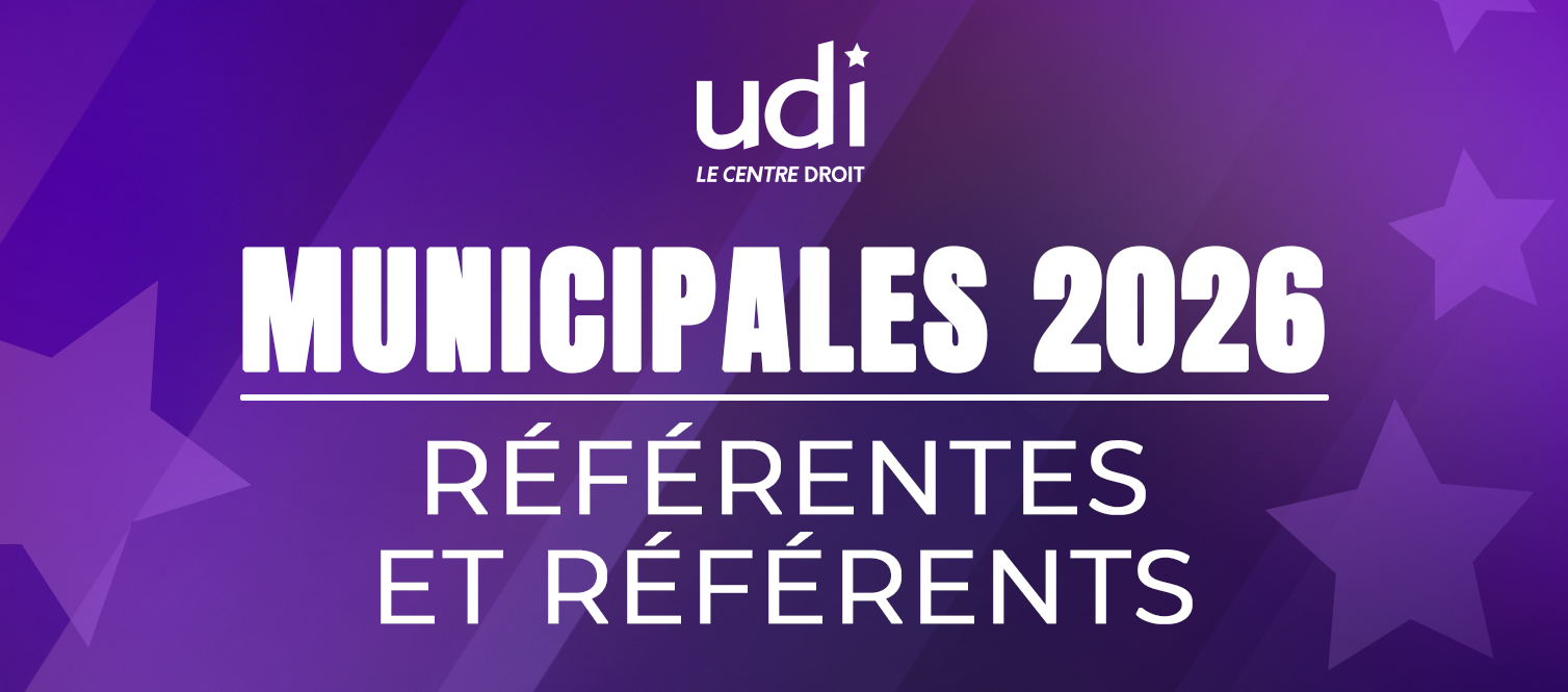 Municipales 2026 : référentes et référents UDI