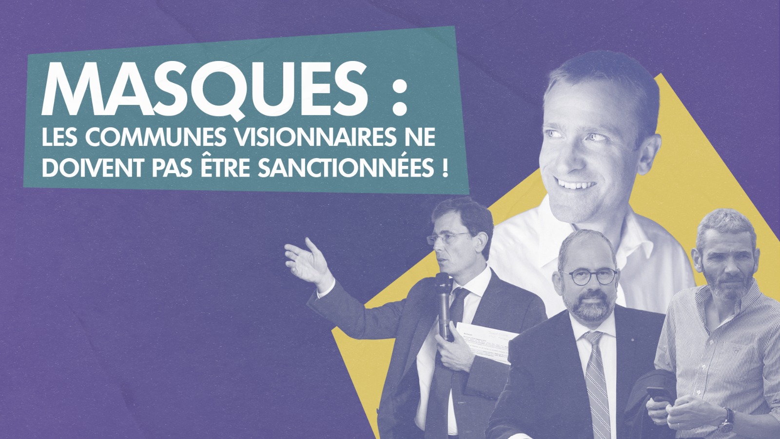 Masques : les communes visionnaires ne doivent pas être sanctionnées.