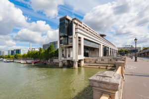 Bercy ministry of finance in Paris on a sunny day